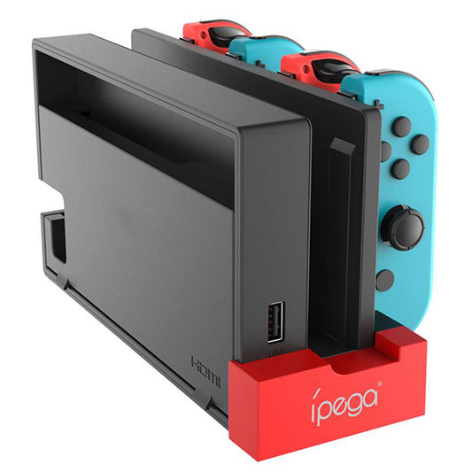 IPEGA PG-9186 USB 2.0 Joy-Cons Charger with 4 Joy-Con Charging Slots and Indicator Lights