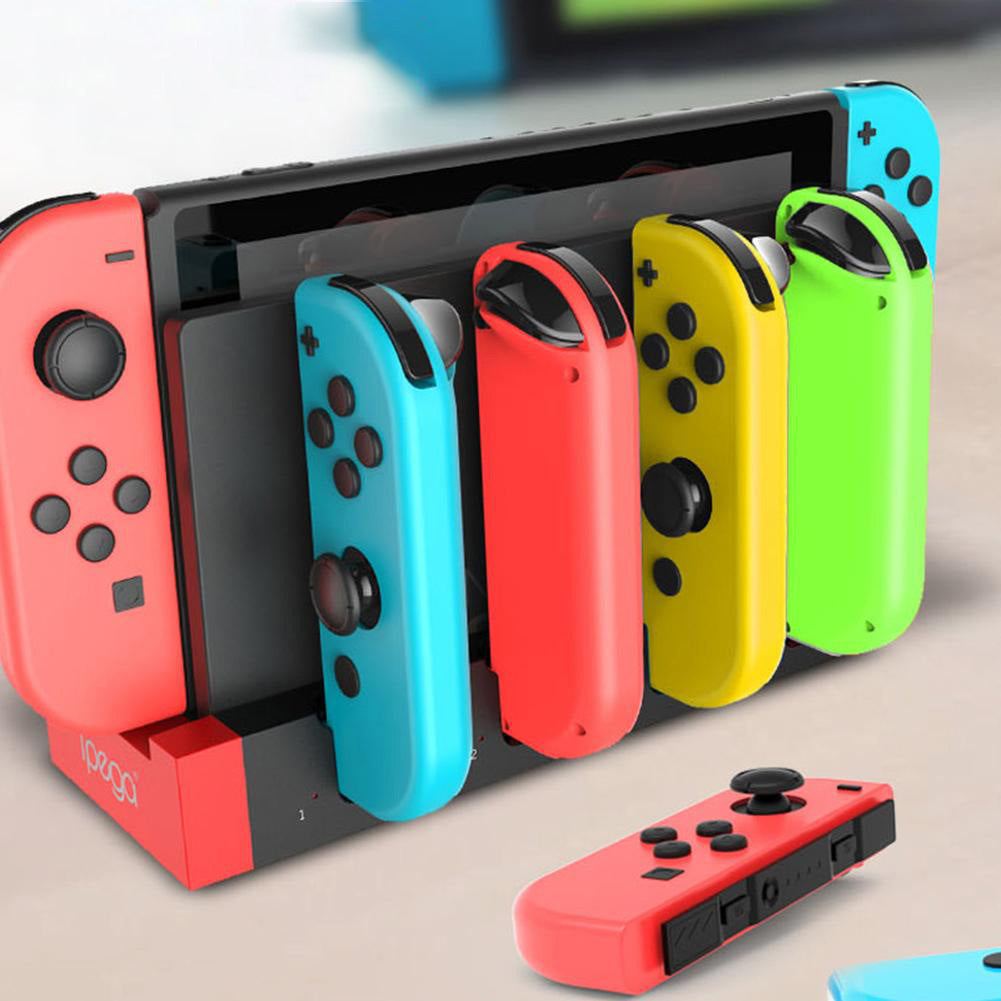 IPEGA PG-9186 USB 2.0 Joy-Cons Charger with 4 Joy-Con Charging Slots and Indicator Lights