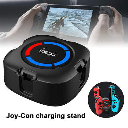 IPEGA PG-9177 4 in 1 Charging Dock for Nintendo Switch Joy-Con Multi-function Charging Station with Indicator