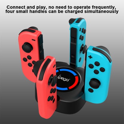 IPEGA PG-9177 4 in 1 Charging Dock for Nintendo Switch Joy-Con Multi-function Charging Station with Indicator