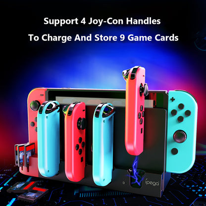 IPEGA PG-SW071 Console Holder Charging Stand Base with LED Indicator for Nintendo Switch Joy-Con