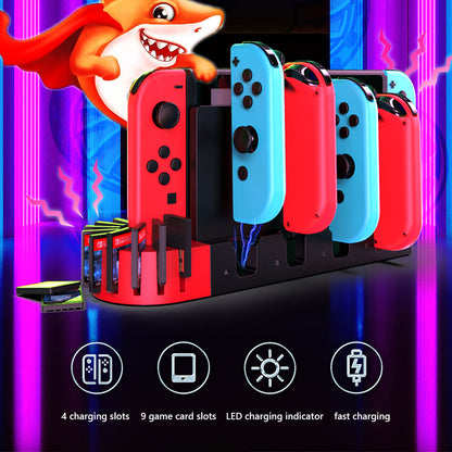 IPEGA PG-SW071 Console Holder Charging Stand Base with LED Indicator for Nintendo Switch Joy-Con