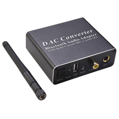 NK-Q8 DAC Audio Converter Bluetooth 5.0 Receiver Amplifier Audio DAC Decoder Adapter