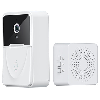 X3 Smart Doorbell Camera Mobile App Video Call Camera Monitor Voice Change Two-way Dialogue Snapshot Function Free Cloud Storage Smart Video Doorbell for Home Security