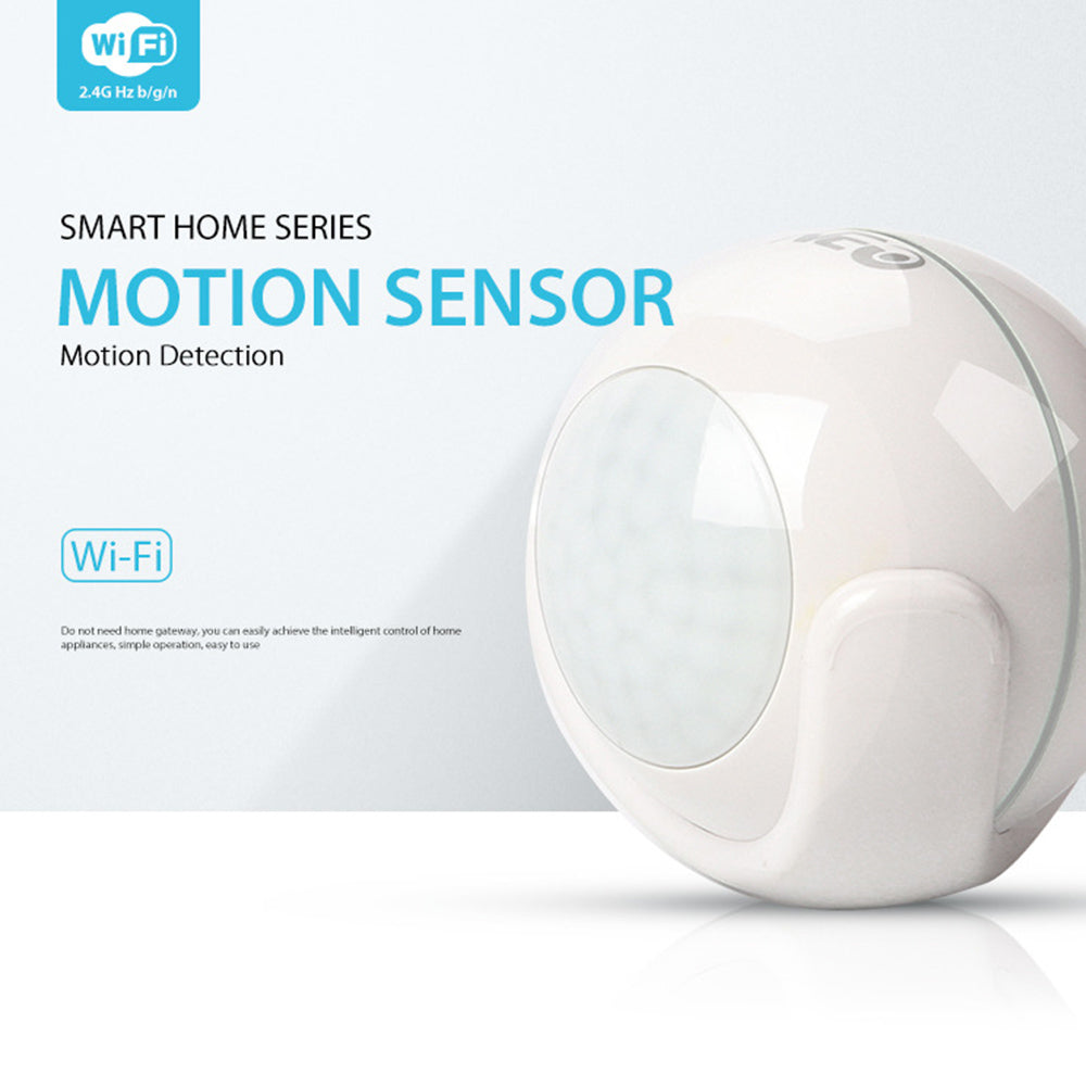 NEO NAS-PD01W Smart 2.4GHz WiFi Motion Sensor Wireless Infrared PIR Detector Support Mobile Phone Control