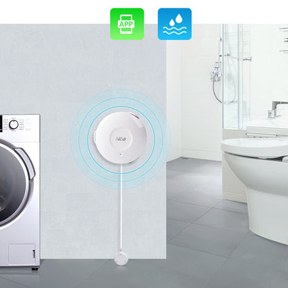 NEO NAS-WS02W WiFi Smart Water Leak Sensor Wireless Flood Sensor  Works for Tuya Smart IFTTT