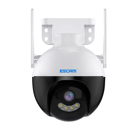 ESCAM QF300 3MP WiFi IP Camera App Mobile AI Human Detection Webcam Auto Tracking Cloud Storage Waterproof Monitor Camera Support Two-way Voice, Night Vision