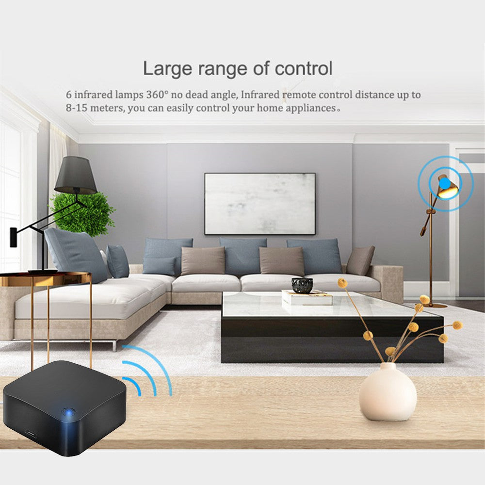 SANT-DL002 Tuya Smart Life WiFi Infrared Universal Remote Control Air Conditioner TV Fan APP Voice Control Smart Home