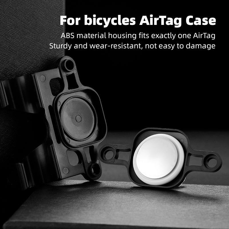 For AirTag Mount Road Bicycle Support Holder Protective Cover Mountain Bike Seat Anti-lost Bracket