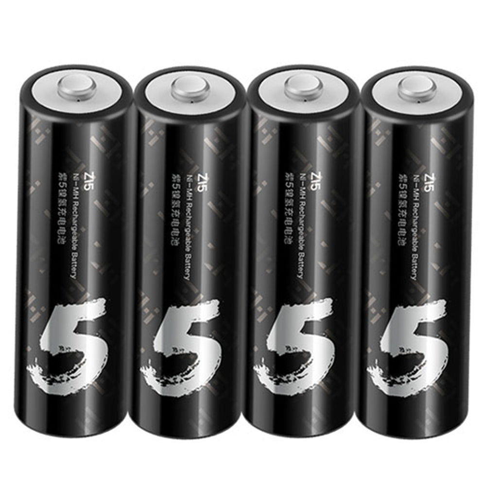 ZMI AA512 ZI5 4Pcs 1700mAh AA Ni-MH Battery for Flashlight Camera Clock Toy Rechargeable Battery (Youth Edition)