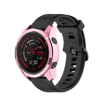 Electroplating Case for Garmin Forerunner745 TPU Smart Watch Protective Frame