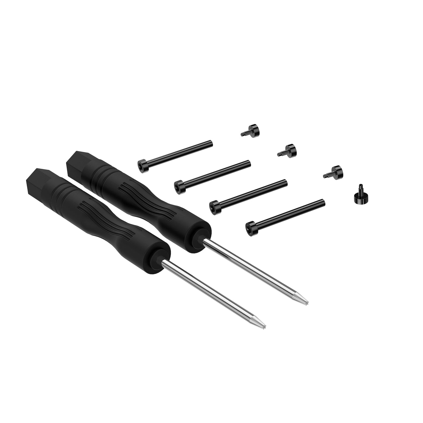 Stainless Steel Replacement Screws with Screwdrivers for Garmin Fenix 5S, Black