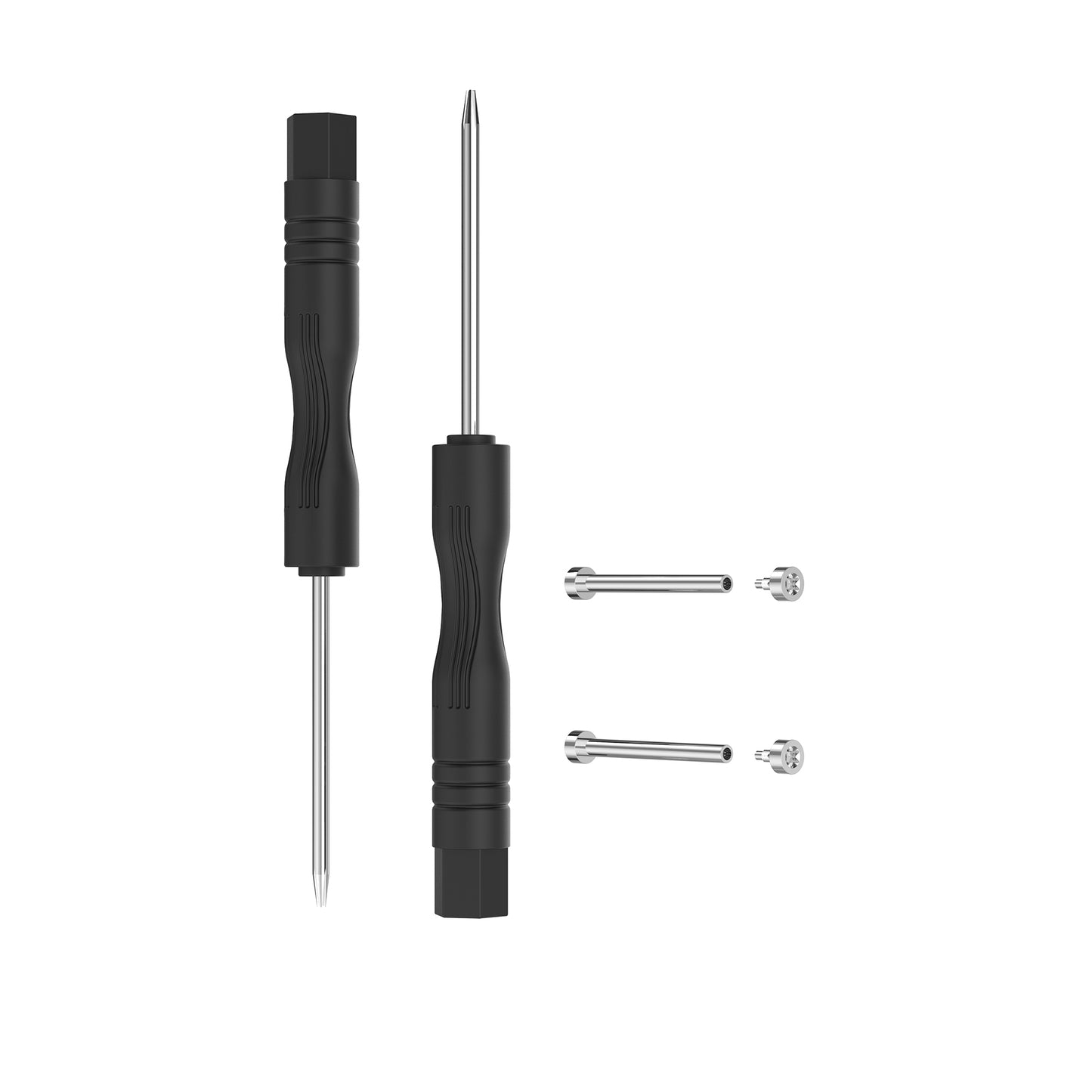 Stainless Steel Replacement Screws with Screwdrivers for Garmin Fenix 5, Silver