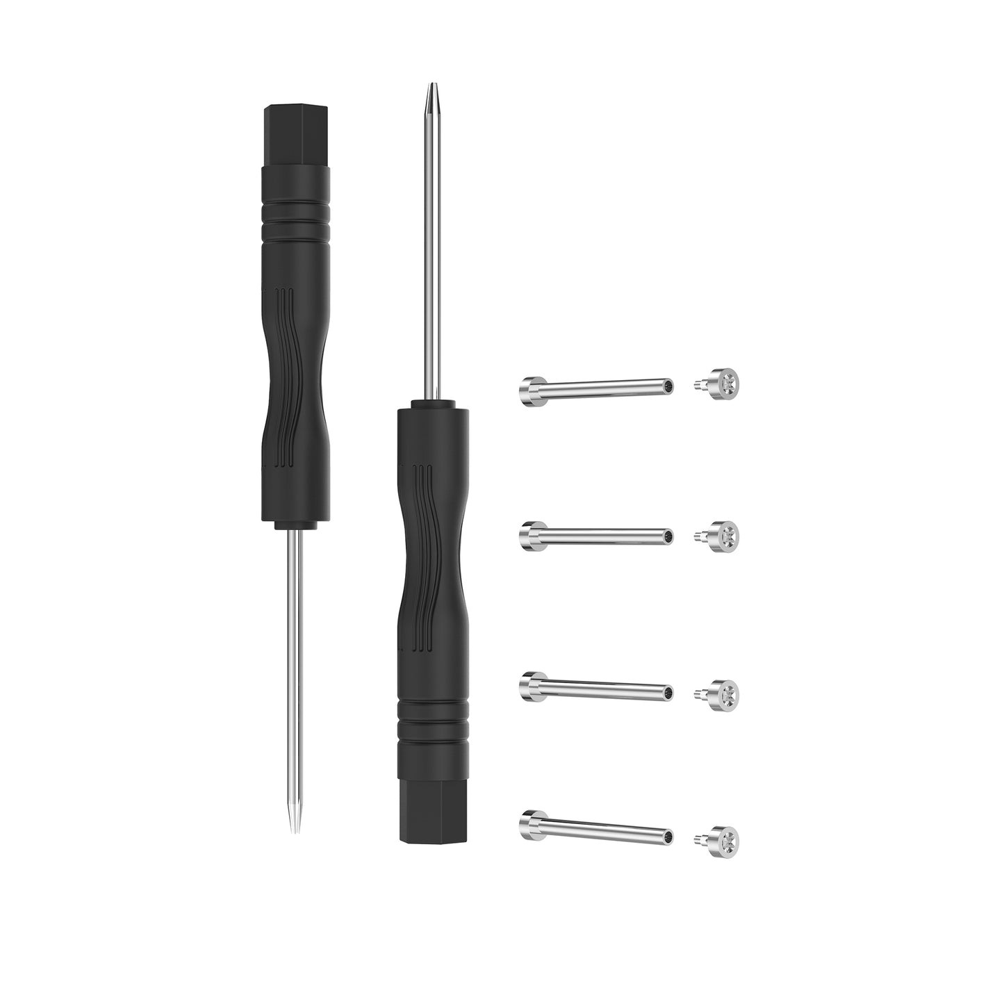 Stainless Steel Replacement Screws with Screwdrivers for Garmin Fenix 5S, Silver