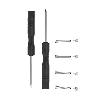 Stainless Steel Replacement Screws with Screwdrivers for Garmin Fenix 5S, Silver