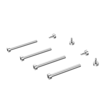 Stainless Steel Replacement Screws with Screwdrivers for Garmin Fenix 5S, Silver