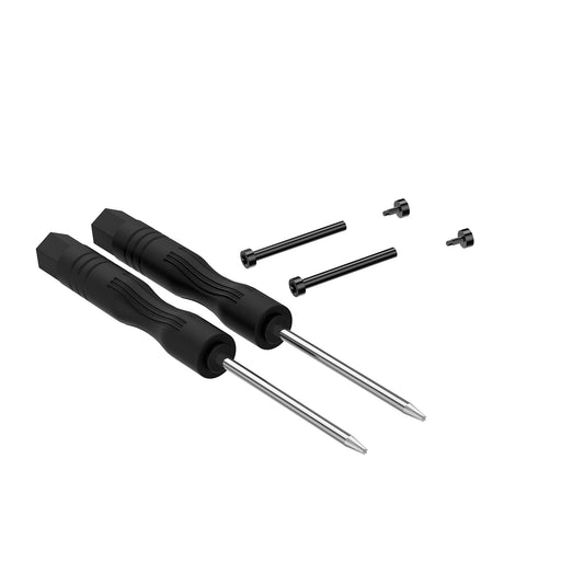 Stainless Steel Replacement Screws with Screwdrivers for Garmin Fenix 3 / 5X, Black