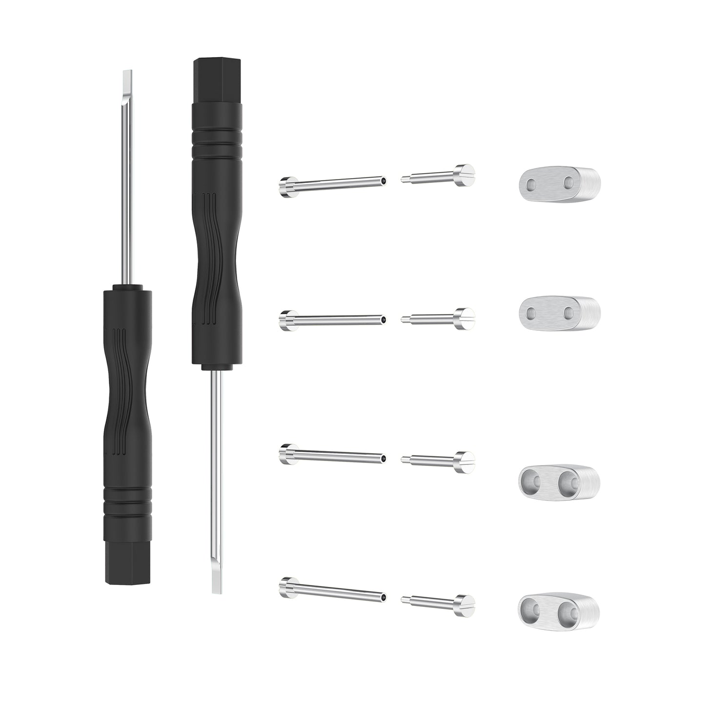 Stainless Steel Replacement Screws with Screwdrivers for Suunto Core Smart Watch, Silver