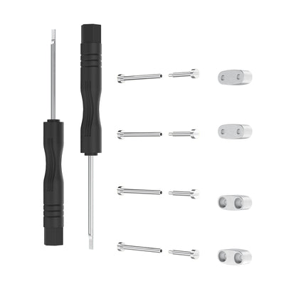 Stainless Steel Replacement Screws with Screwdrivers for Suunto Core Smart Watch, Silver