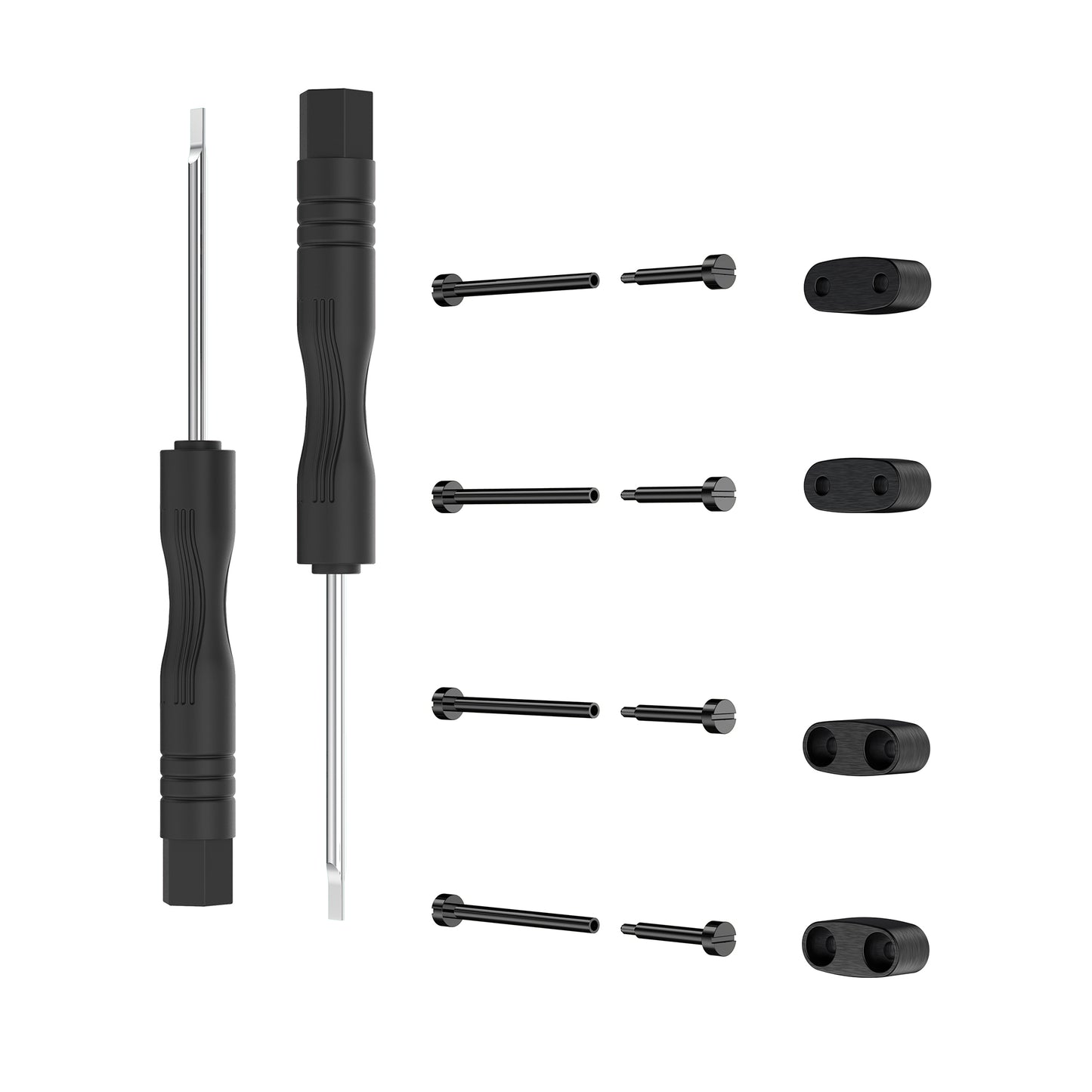 Stainless Steel Replacement Screws with Screwdrivers for Suunto Core Smart Watch, Black