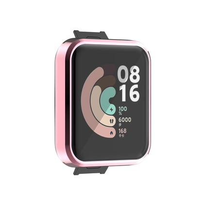 Full Coverage Electroplating TPU Smart Watch Protective Case for Xiaomi Mi Watch Lite/Redmi Watch