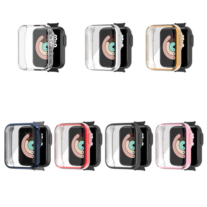 Full Coverage Electroplating TPU Smart Watch Protective Case for Xiaomi Mi Watch Lite/Redmi Watch