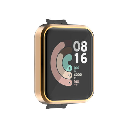 Full Coverage Electroplating TPU Smart Watch Protective Case for Xiaomi Mi Watch Lite/Redmi Watch