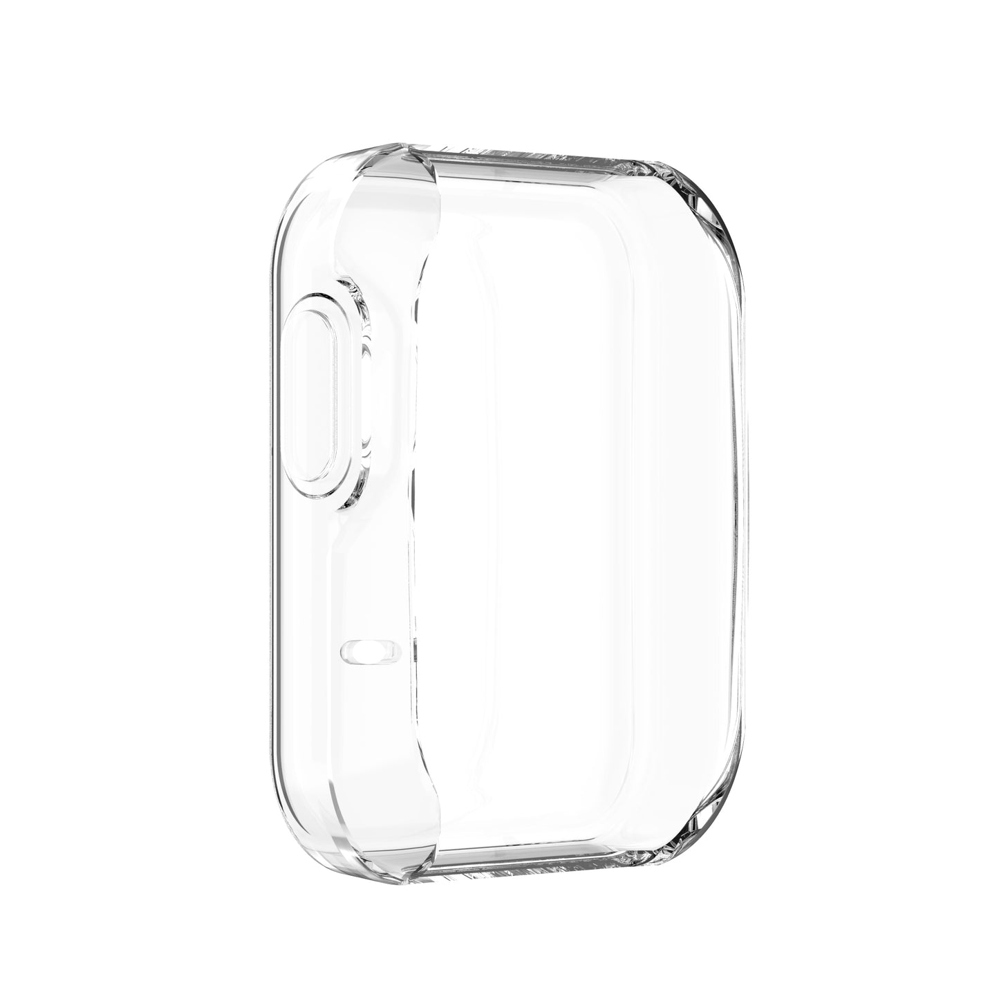 Transparent Full Coverage Electroplating TPU Smart Watch Protective Case for Xiaomi Mi Watch Lite/Redmi Watch