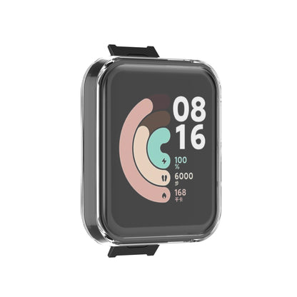 Transparent Full Coverage Electroplating TPU Smart Watch Protective Case for Xiaomi Mi Watch Lite/Redmi Watch