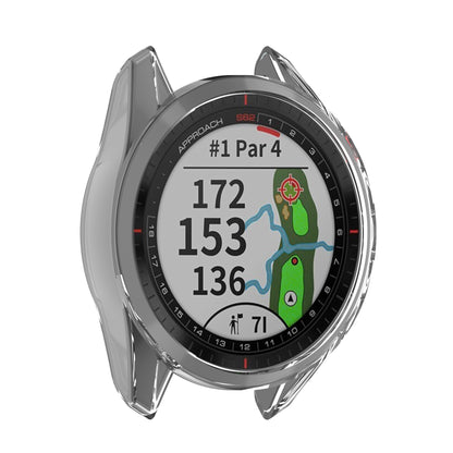 Transparent Flexible TPU Protective Watch Case for Garmin Approach S62