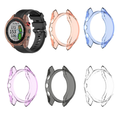 Transparent Flexible TPU Protective Watch Case for Garmin Approach S62