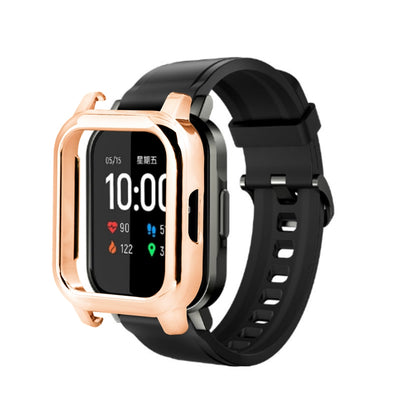 Anti-Scratch Electroplated PC Smart Watch Case Shell Cover for Xiaomi Haylou Solar LS02