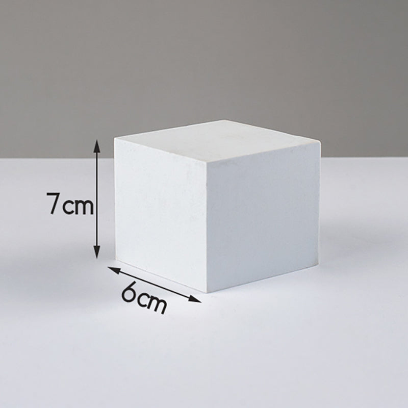 7*7*6cm Geometric Shape Photography Prop Shooting Background Cuboid Ornament