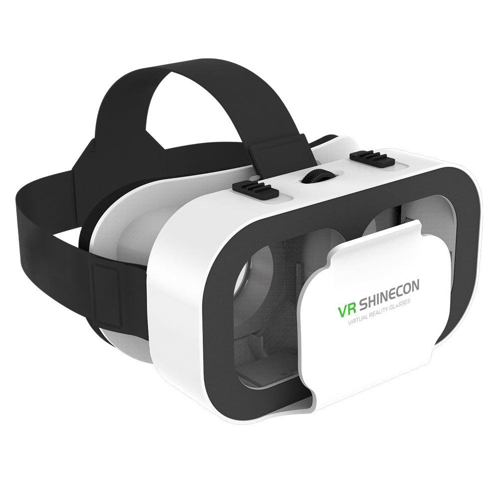 VR SHINECON G05 VR Glasses Headset 3D Virtual Reality Movies Glasses Compatible for 4.7"-6" Cell Phone