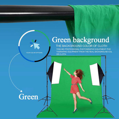 2*1.5m Photo Video Studio Photography Foldable Backdrop for Green Screen or Chroma Key Photos