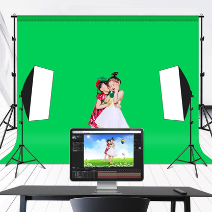 PULUZ PU5214 3x2m Backdrop Cloth for Photo Studio Green Screen Chroma Key 120g Thicken Photography Background