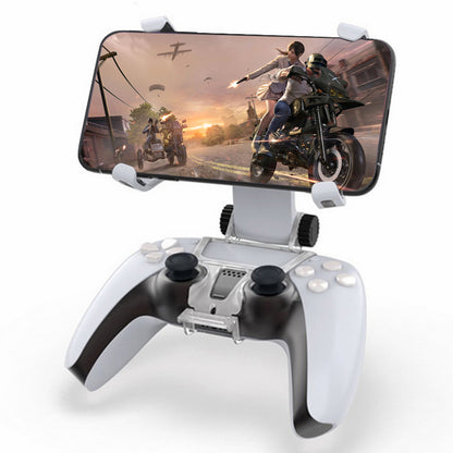 DOBE X Shape Phone Clamp Stand Holder with Adjustable Stand for Sony PlayStation 5 Controller