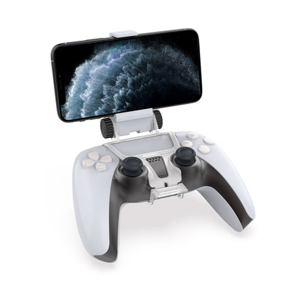 Mobile Phone Clamp Bracket Holder with Adjustable Stand for Sony PlayStation 5 Controller