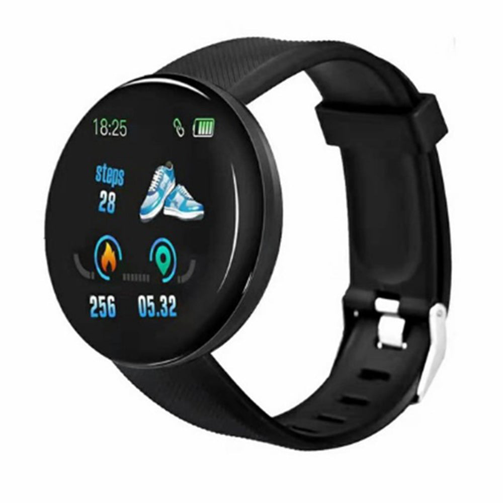 D18 1.3-Inch Smart Watch Band Multi-function Fitness Tracker IP67 Waterproof Heart Rate Monitor Smart Bracelet