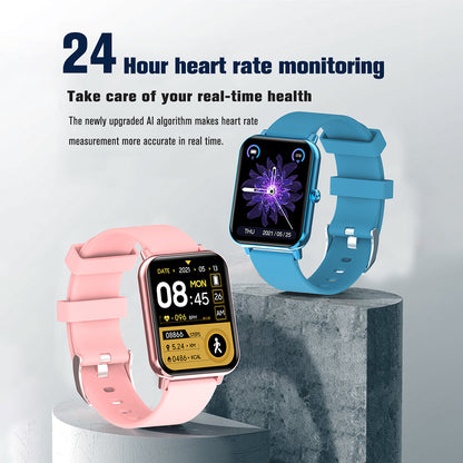 F97 Smart Watch 1.69-Inch Screen Body Temperature Blood Oxygen Blood Pressure Monitoring Sleep Monitoring Smart Watch