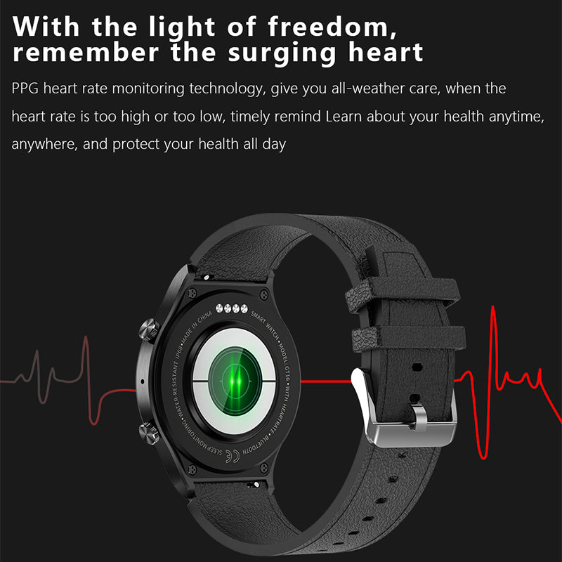 GT08 1.32 inch IPS TFT Touch Screen Ultra-thin Multi-function Sports Smart Watch Support Bluetooth Call Music