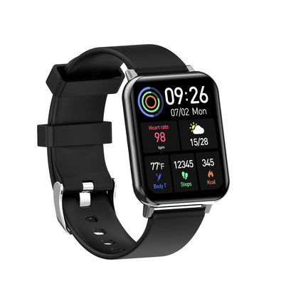 F15 Pro 1.69inch Full Touch Screen Sport Fitness Watch Smart Bracelet Band Waterproof for Android iOS