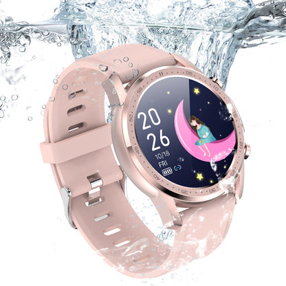 Youth2 1.28 inch Round Screen Waterproof Smart Watch Bluetooth Heart Rate Sleep Blood Oxygen Temperature Monitoring Sport Fitness Smart Bracelet