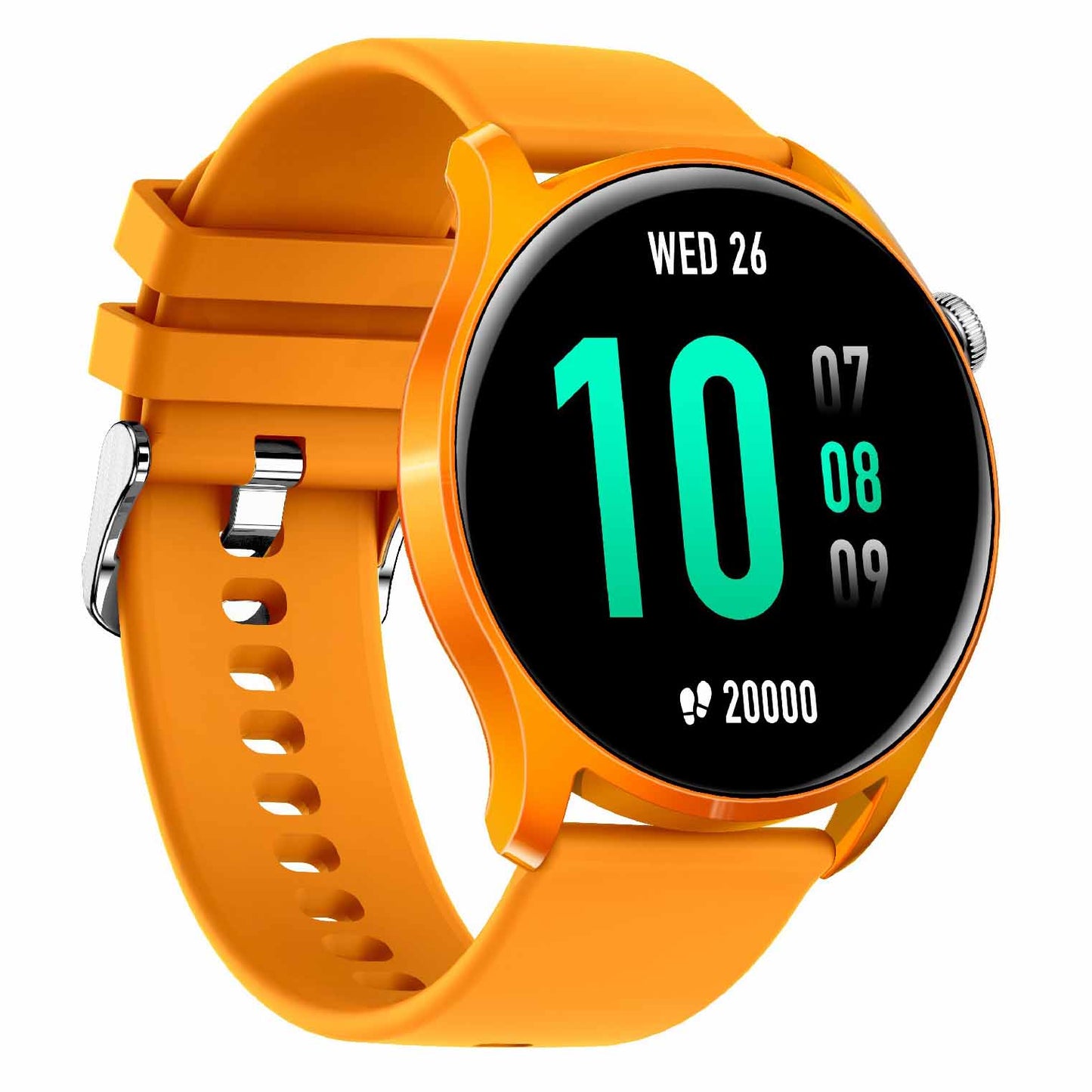 KC08 1.28 Inch IPS Screen Full Touch Multifunctional Smart Watch IP67 Waterproof Lightweight Sports Watch with Heart Rate/Blood Pressure/Blood Oxygen Monitoring