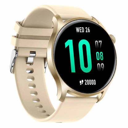 KC08 1.28 Inch IPS Screen Full Touch Multifunctional Smart Watch IP67 Waterproof Lightweight Sports Watch with Heart Rate/Blood Pressure/Blood Oxygen Monitoring