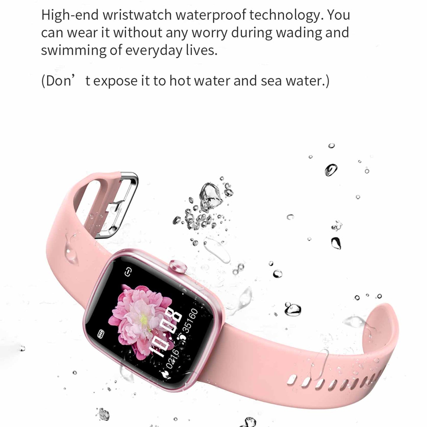 NS17 Bluetooth 5.0 Wristwatch Heart Rate Sleep Quality Monitoring IP68 Waterproof Fitness Smart Watch