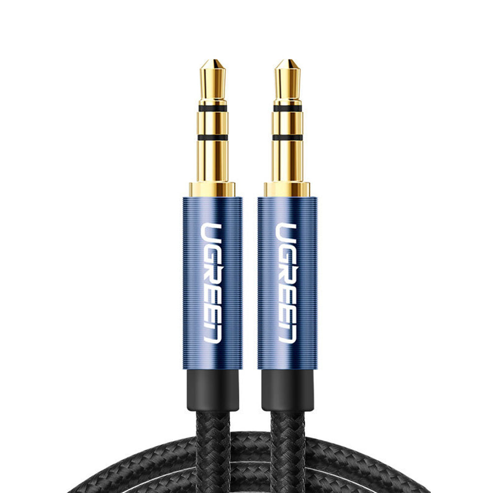 UGREEN 10687 2 Meters 3.5mm Male to Male Stereo Audio Cable Excellent Sound Quality for Smartphone/MP3 Player/Tablet/Car Player