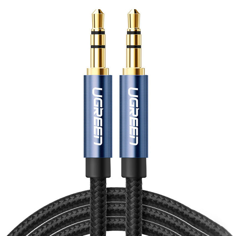 UGREEN 10688 3 Meters 3.5mm Male to Male Durable and Sturdy Stereo Audio Cable for Smartphone/MP3 Player/Tablet/Car Player