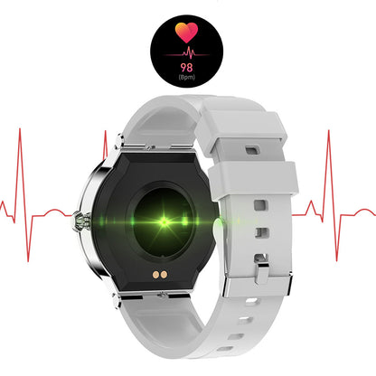 BW0323 Women Menstrual Period Reminder Multifunction Heart Rate Monitor 1.28-inch Sports Bluetooth Smartwatch