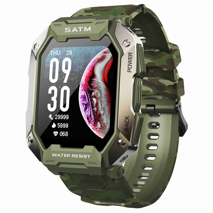 C20 1.71" TFT Screen Smart Watch Outdoor IP68 Waterproof Sports Watch with Heart Rate Blood Oxygen Monitoring